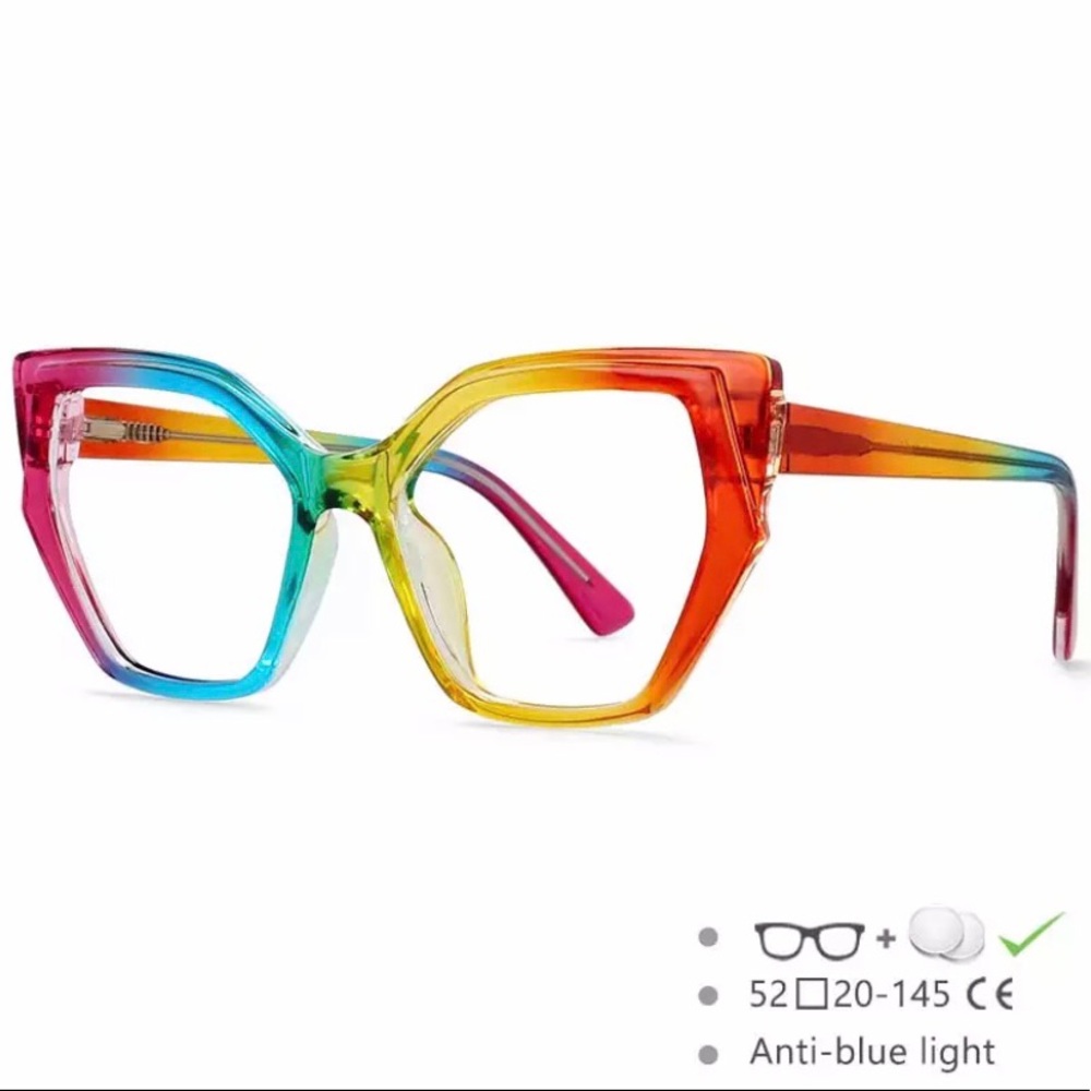 Rainbow glasses - Picture 2 of 5